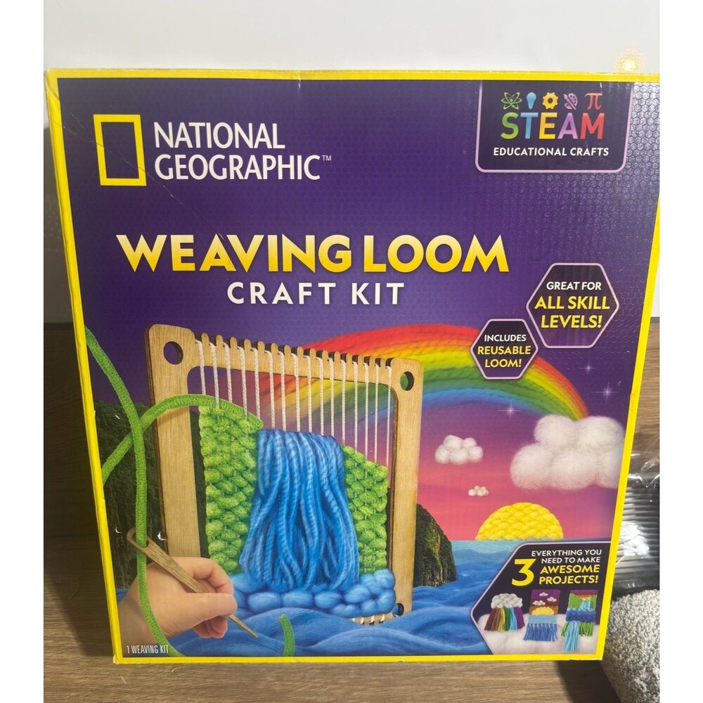 National Geographic Weaving Loom Craft Kit